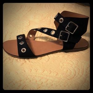 Black sandals